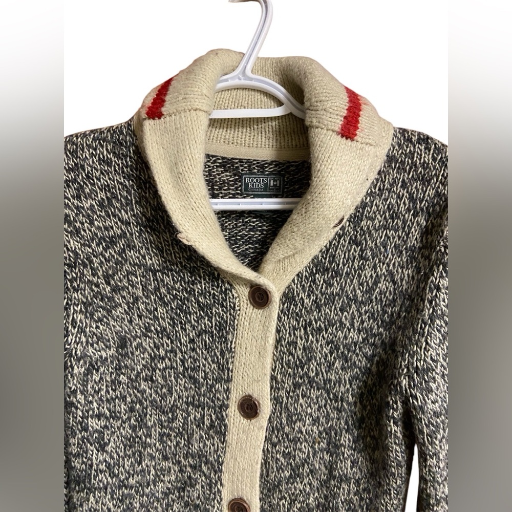 Roots Cabin Kids/youth Cardigan XXL - Picture 5 of 8